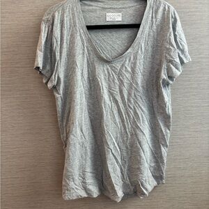 Goodlife Women's Gray V-Neck Top